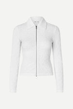 Sadaisy Zip Blouse in White