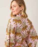 Bagheera- Satin Robe- Blush