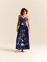 Larissa Skirt in Poseidon