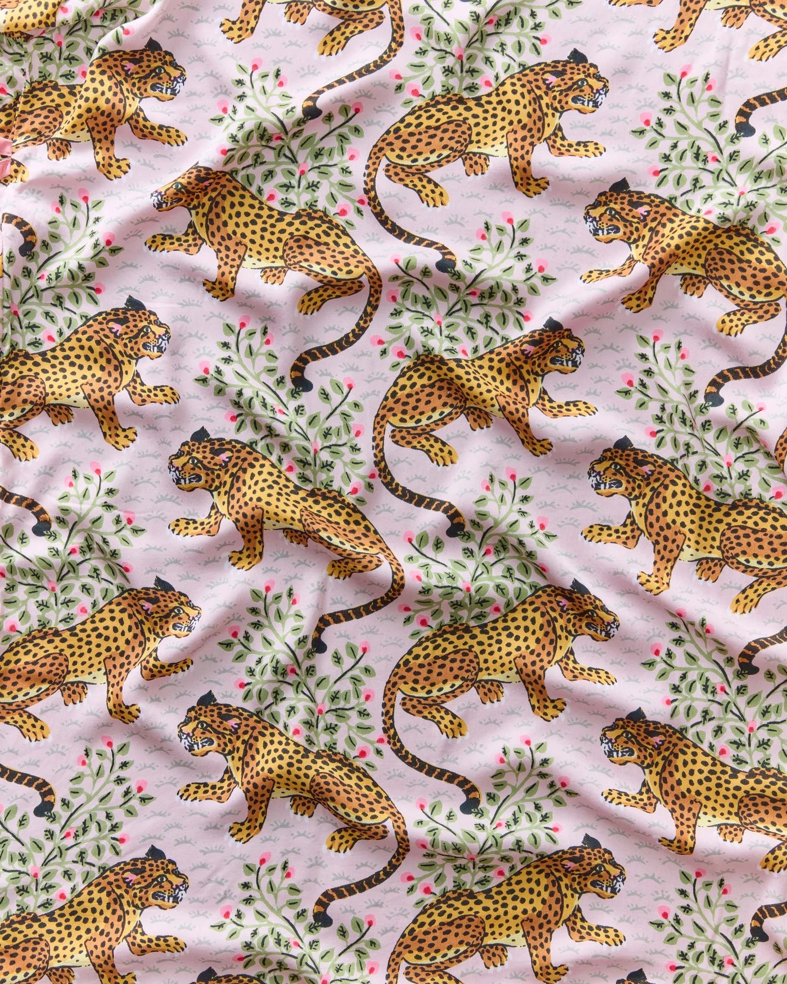 Bagheera- Satin Robe- Blush
