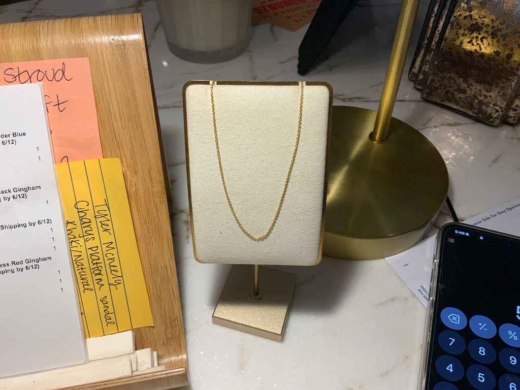 14k gold chain 18 inch