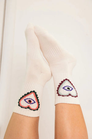 Heart Eyes Socks