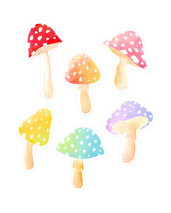 Magic Mushrooms Sticker Pack