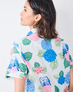 Hydrangea Honeymoon Short PJ Set in Cloud