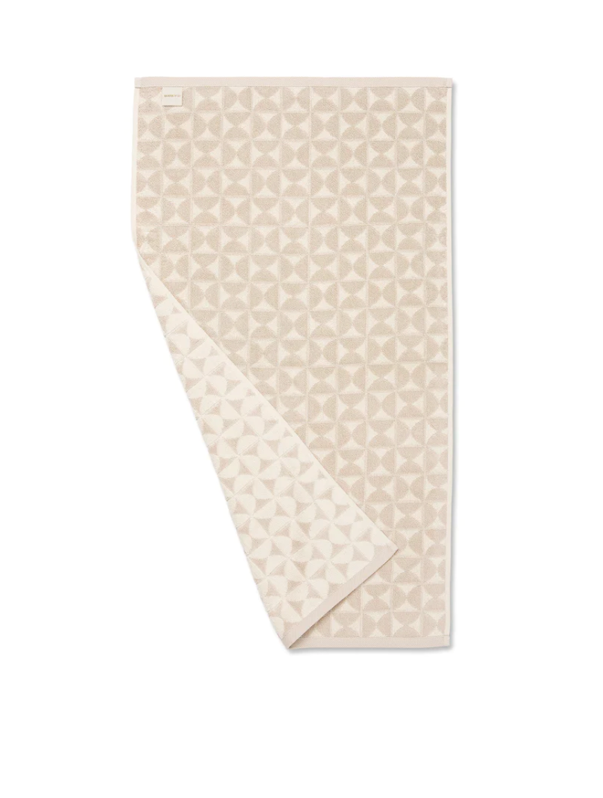 Harper Hand Towel in Toasted Almond