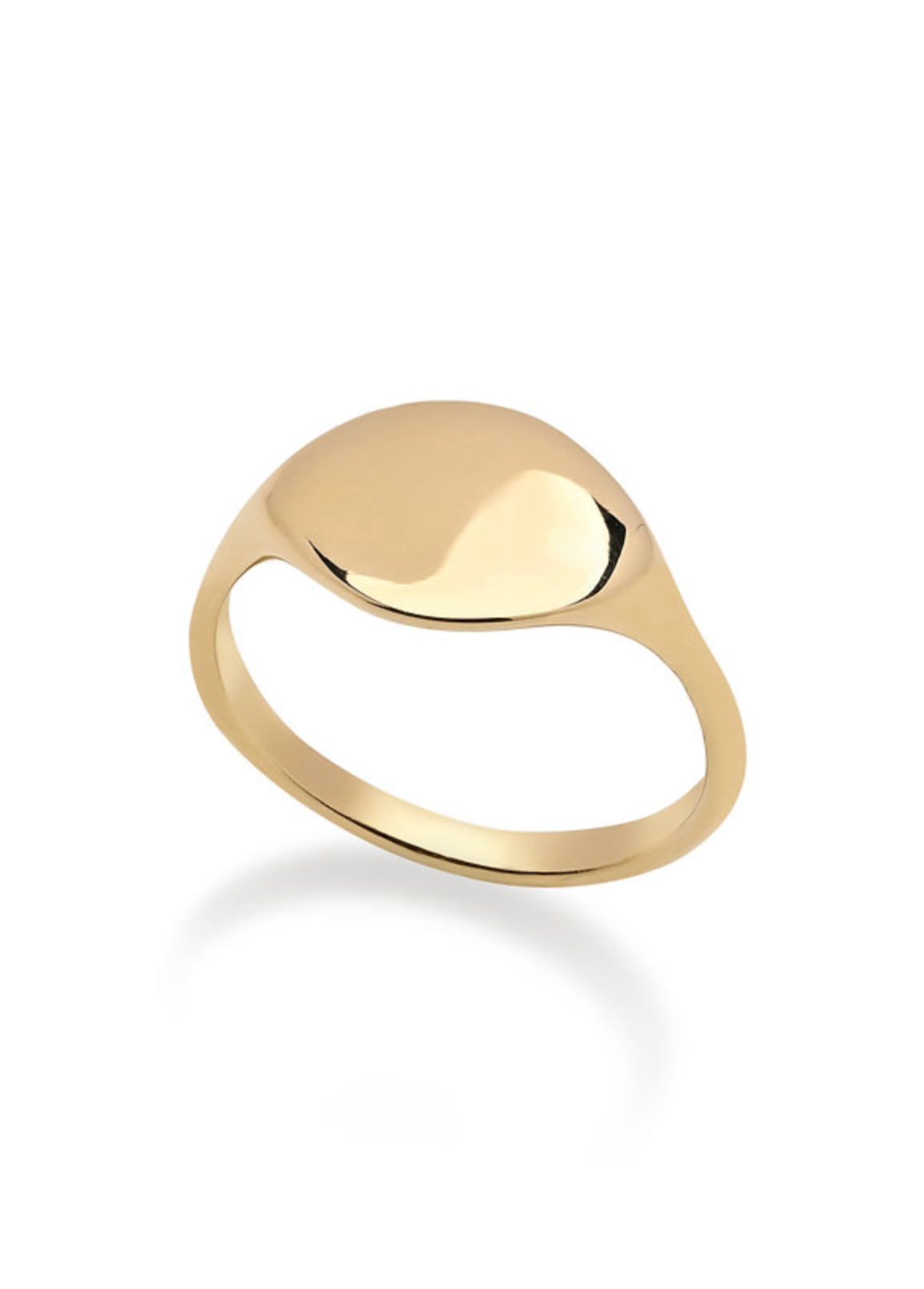 Chevalier Gold Pinky Ring