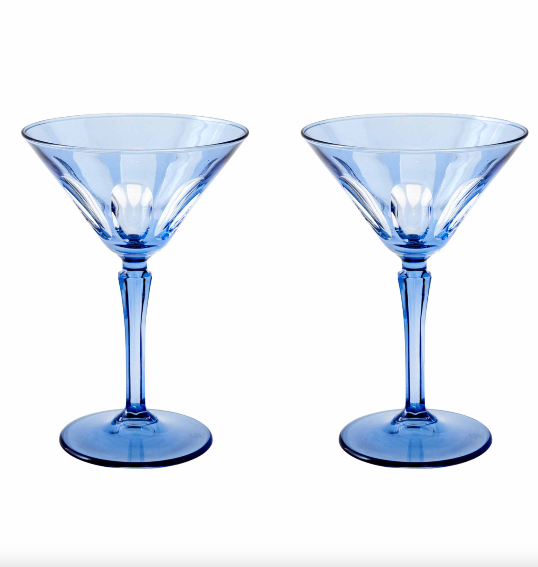 Rialto Martini Glass in Thistle