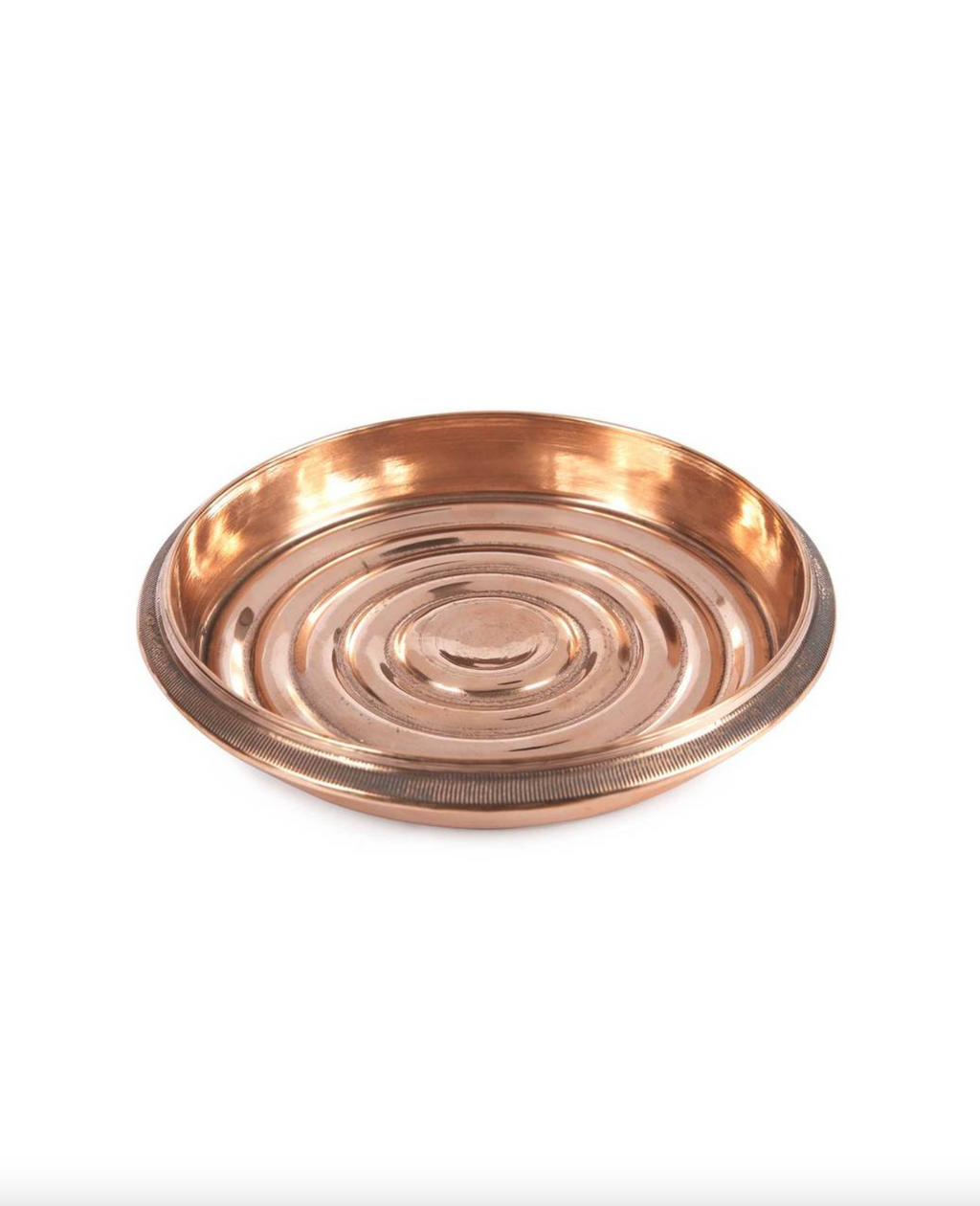 Copper Coin Edged Bottle Coaster