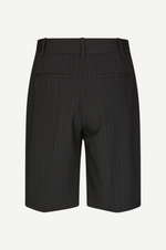 Sahaveny Shorts in Black Pinstripe