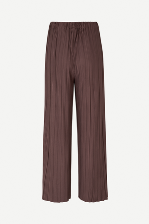 Uma Trousers in Brown Stone