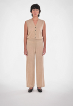 Lora Pant in Oat Melange