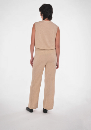 Lora Pant in Oat Melange