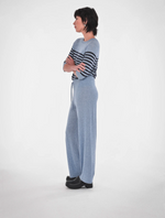 Lora Pant in Blue Melange