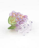 Grape Mini Hair Claw