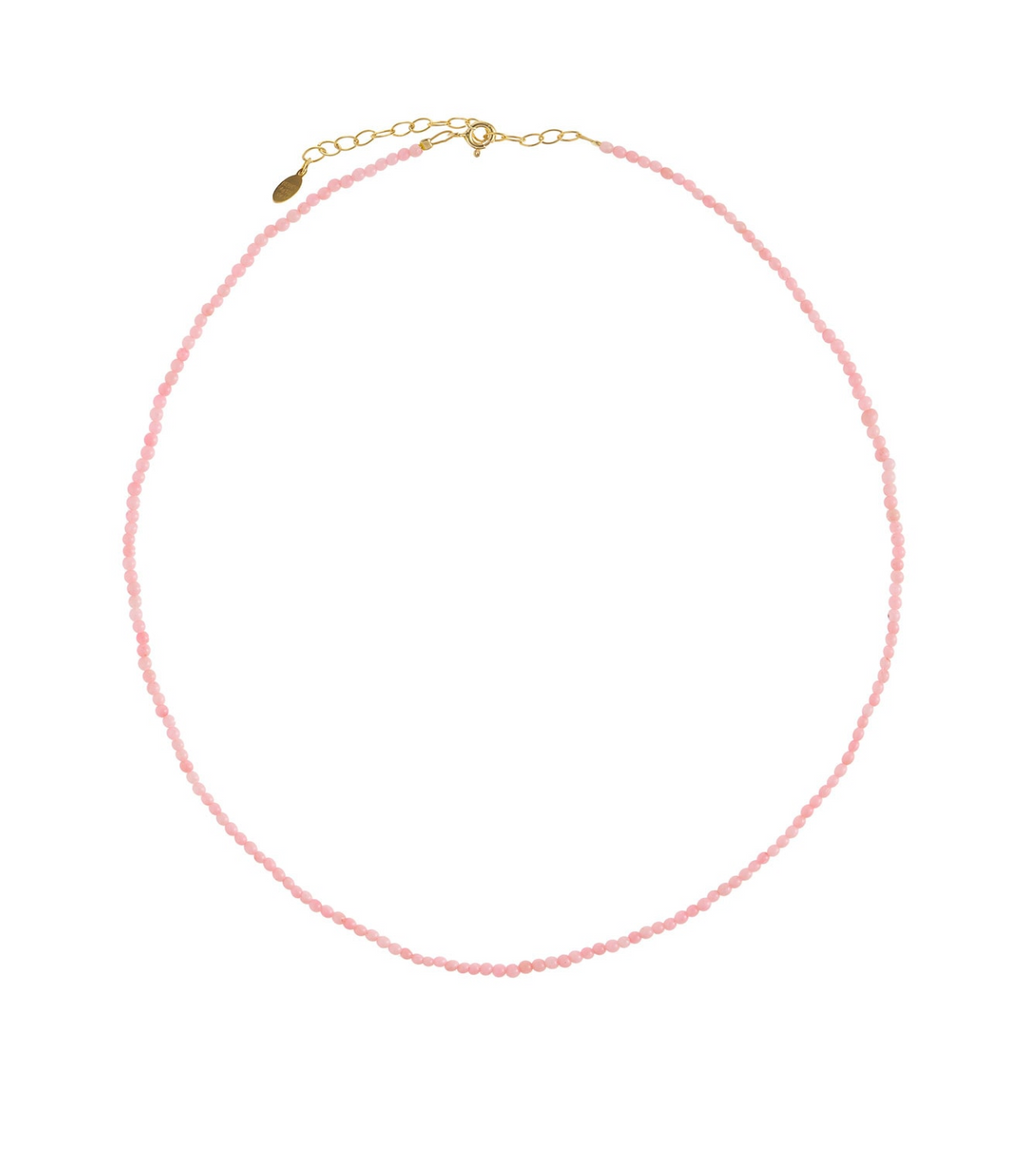 Pink Coral Necklace