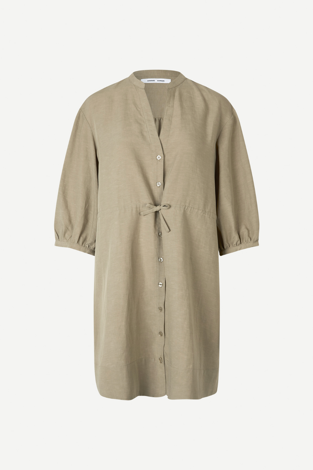 Saamelie SS Dress in Light Olive