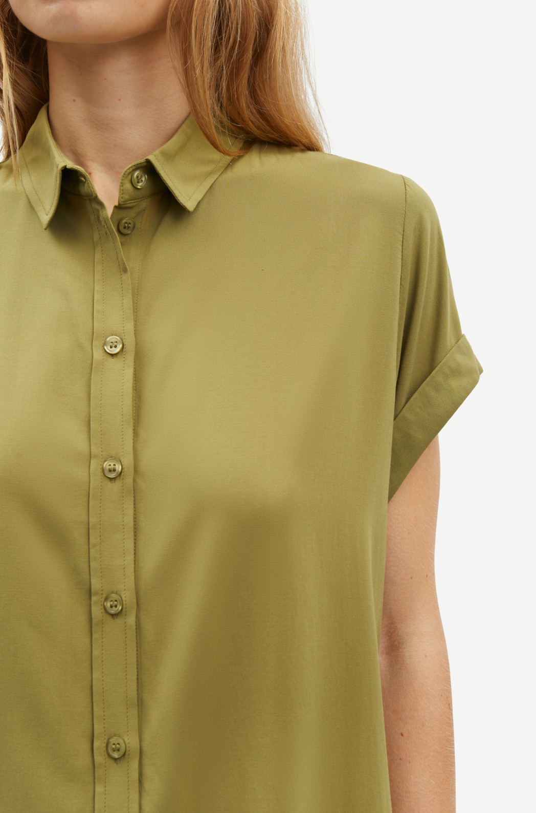 Majan SS Shirt in Olive Drab