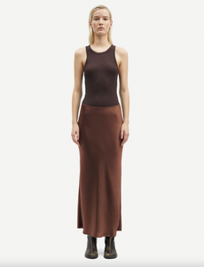 Saagneta Long Skirt in Cappuccino