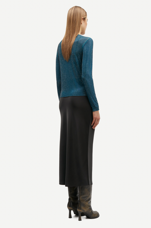 Saagneta long Skirt in Black