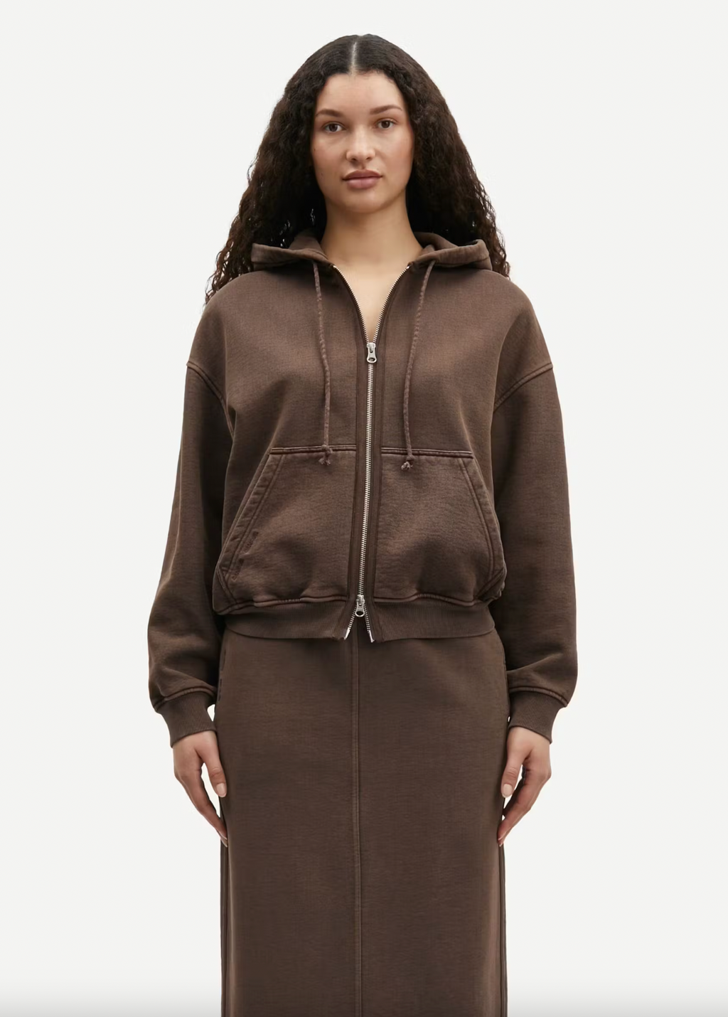 Sava Hoodie In Chocolate Torte