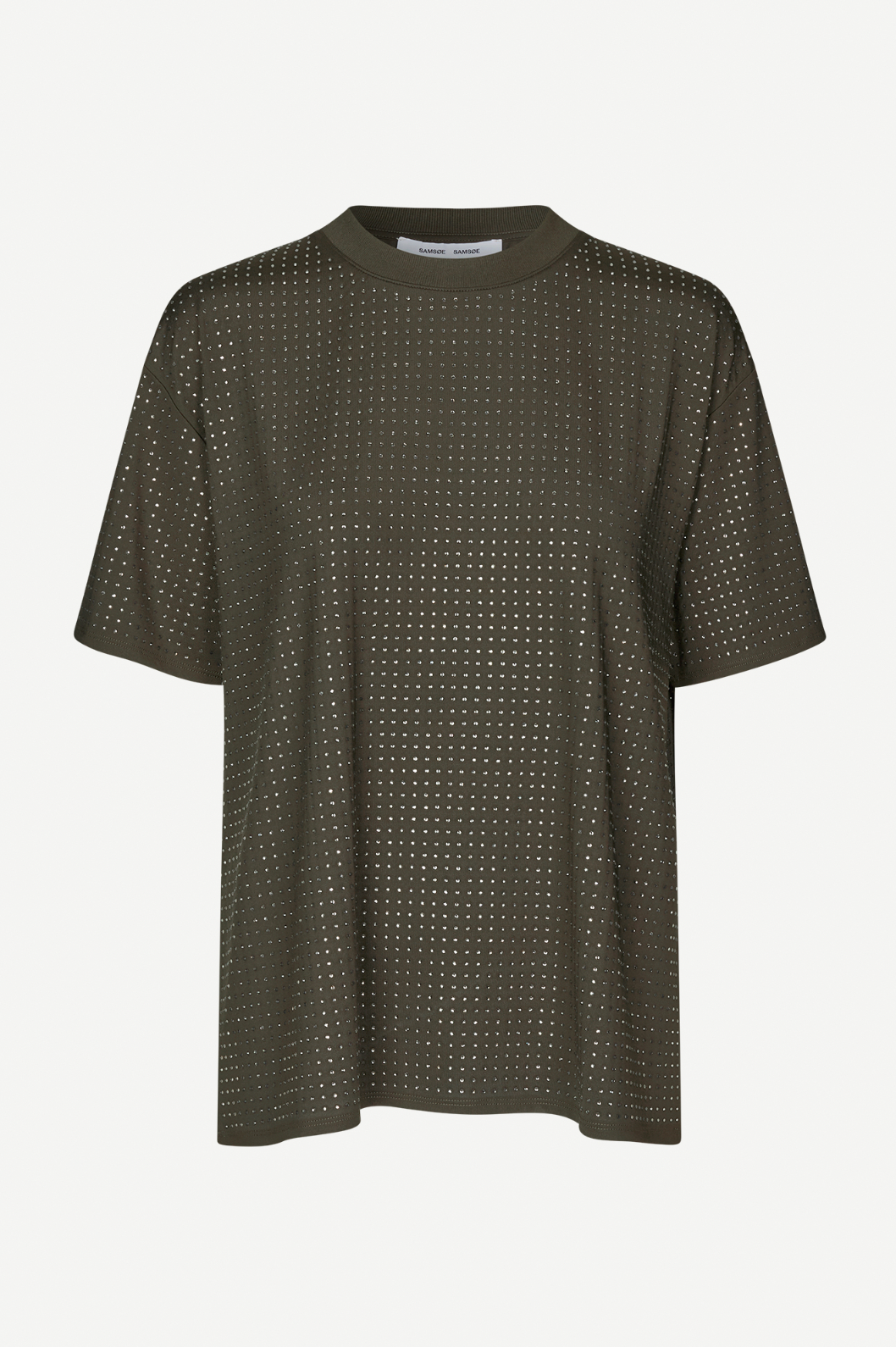 Chrishell T-Shirt in Black Olive