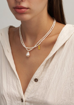 Galini Baroque Pearl Necklace