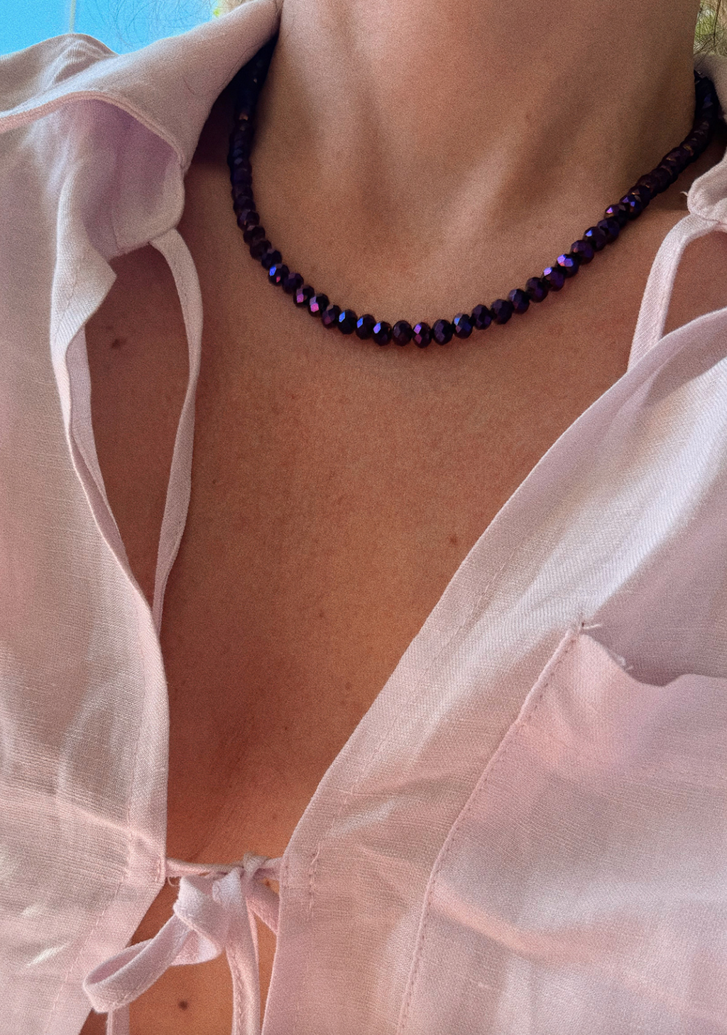 Midnight Mauve Necklace