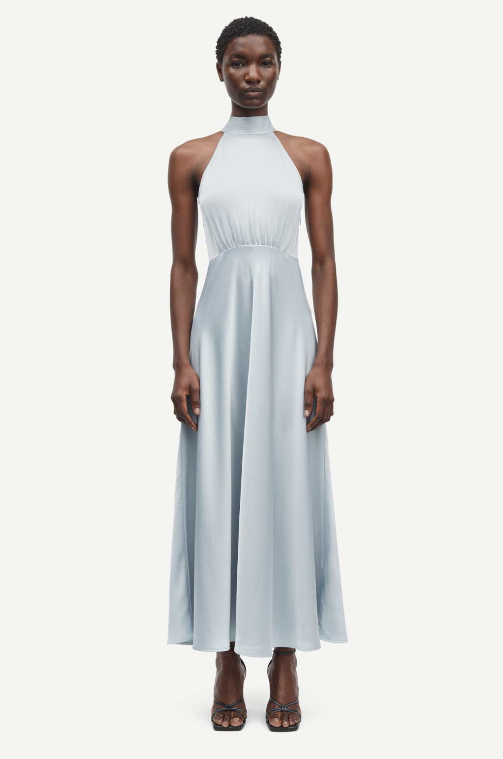 Rheo Dress in Pearl Blue