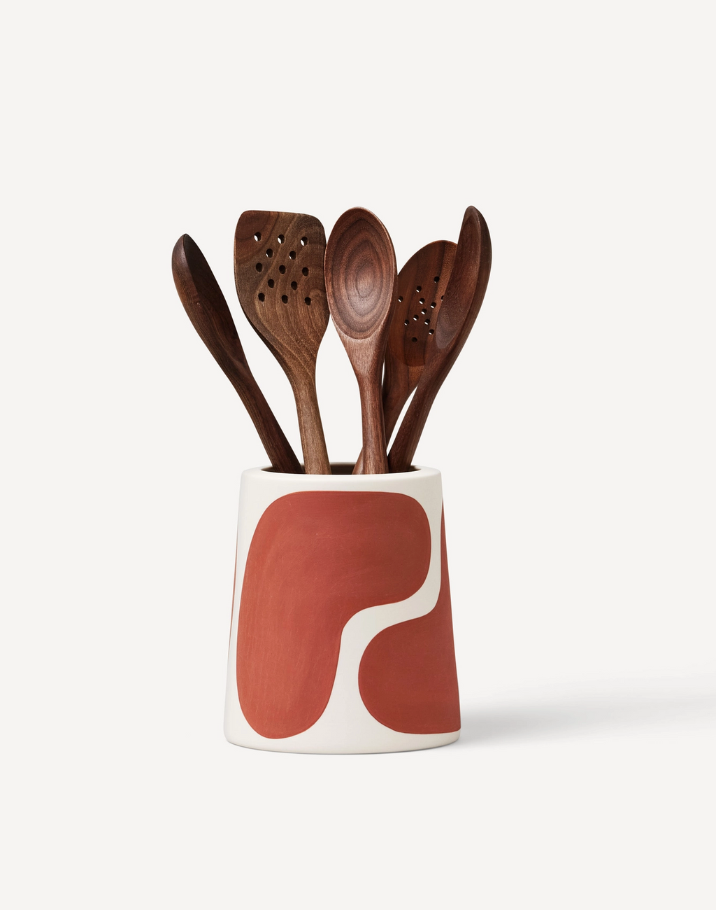 Canyon Color Block Vase- Terracotta