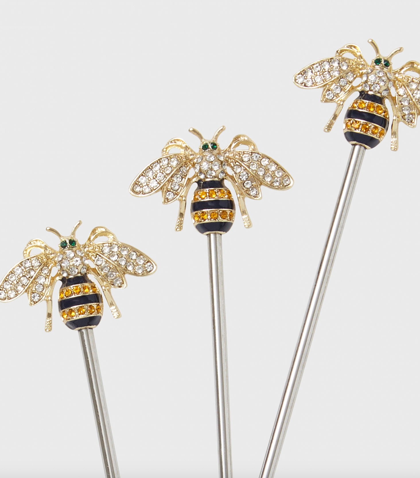 Stripey Bee Swizzle Sticks