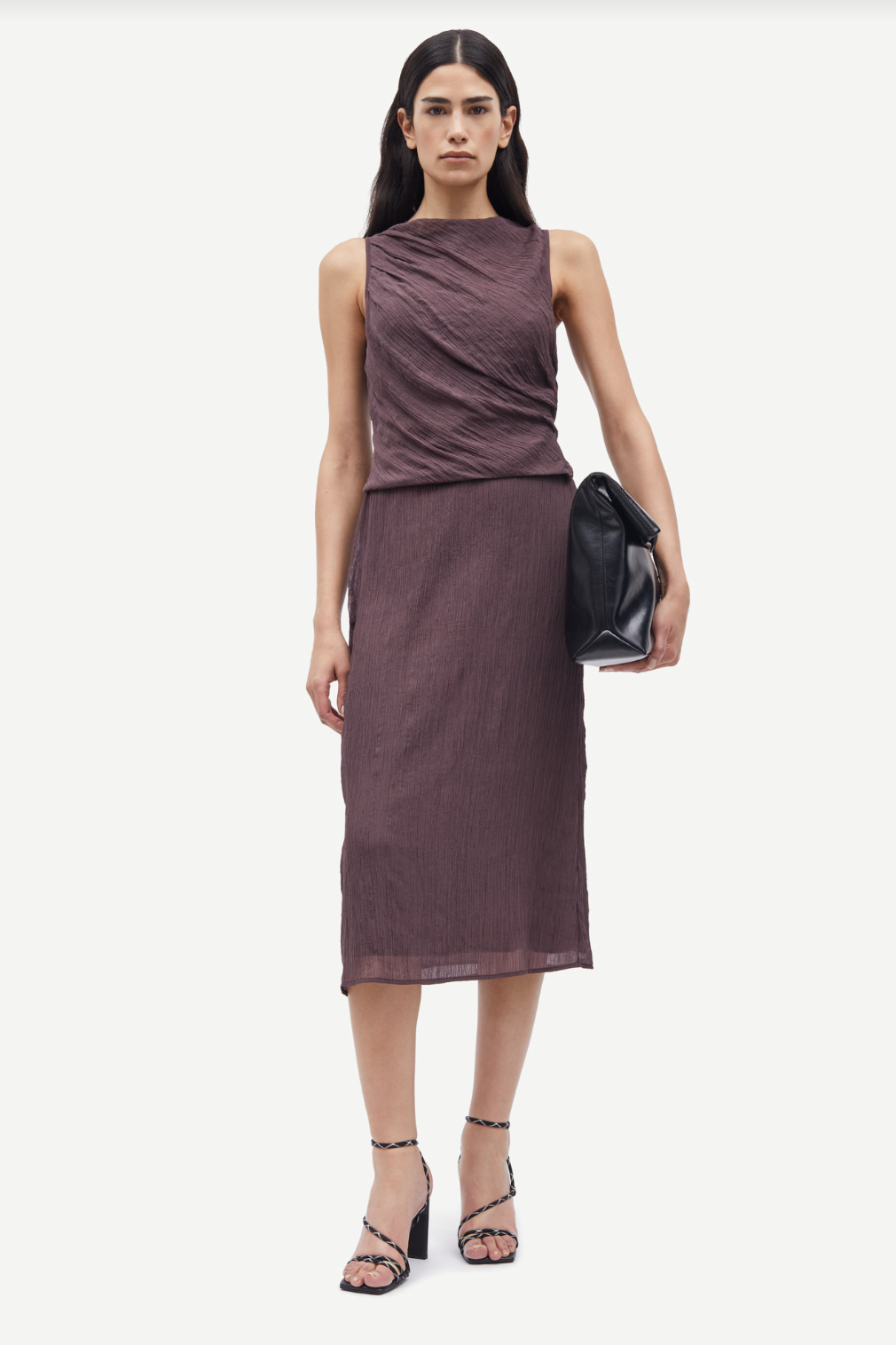 Savira Skirt in Raisin