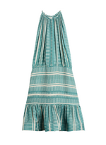 Kteni Textured Silk Mini Dress