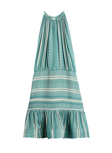 Kteni Textured Silk Mini Dress