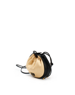 Ilione Mini Circular Raffia Shoulder Bag