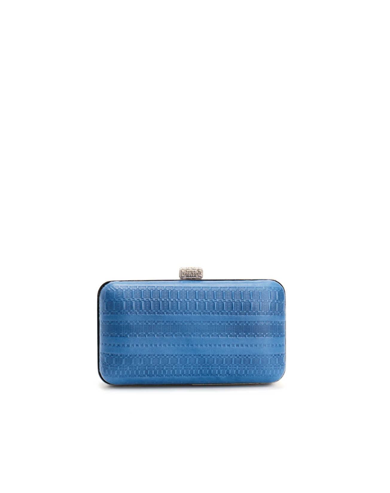 Myrti Small Embossed Leather Clutch