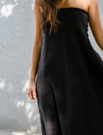 The Wallflower Linen Skirt in Black