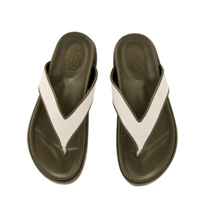 Charys 2flatform in Khaki/ Natural