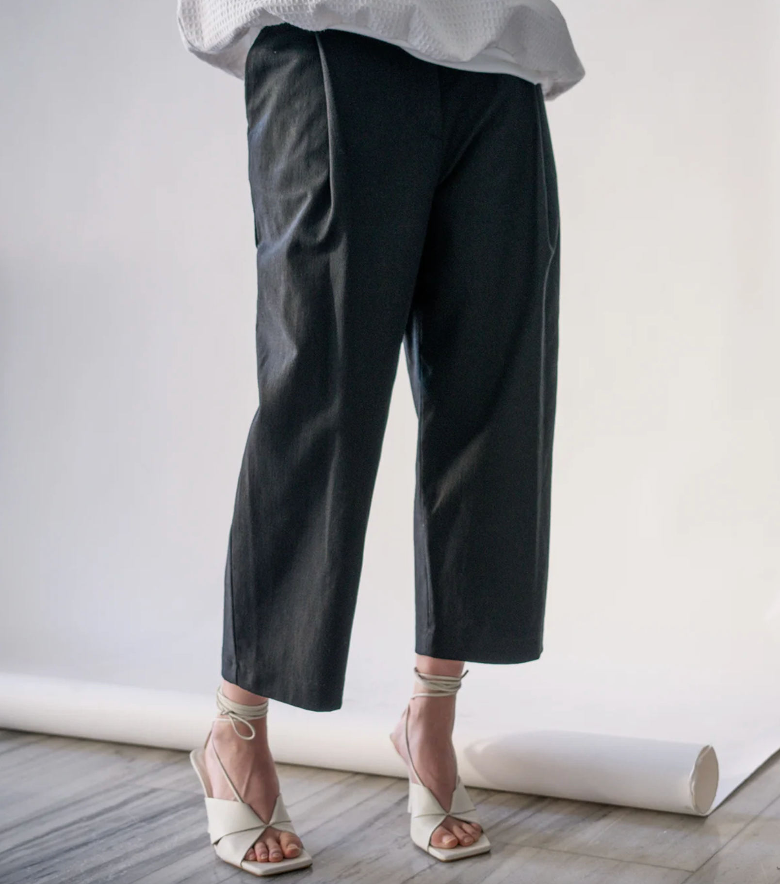 A Walk Trousers in Black