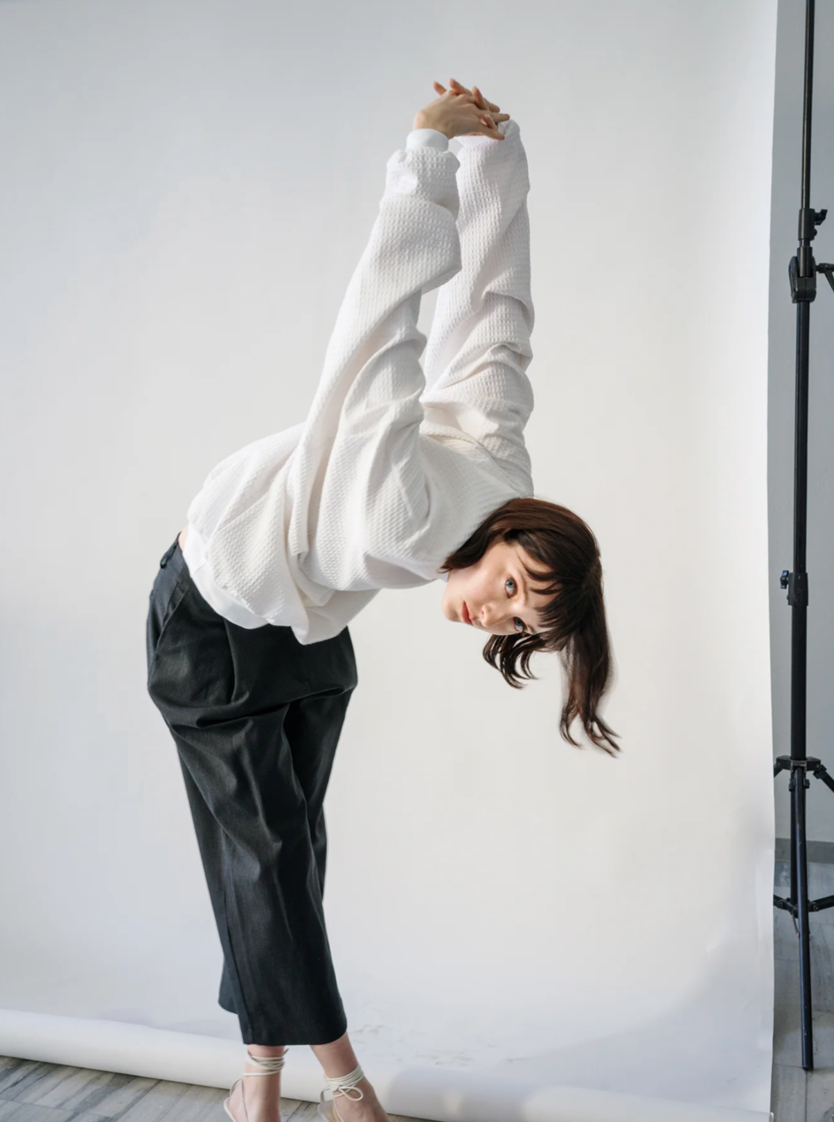 A Walk Trousers in Black