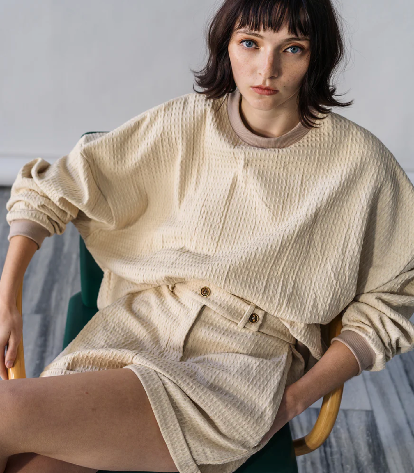 Sweater in Dark Cream