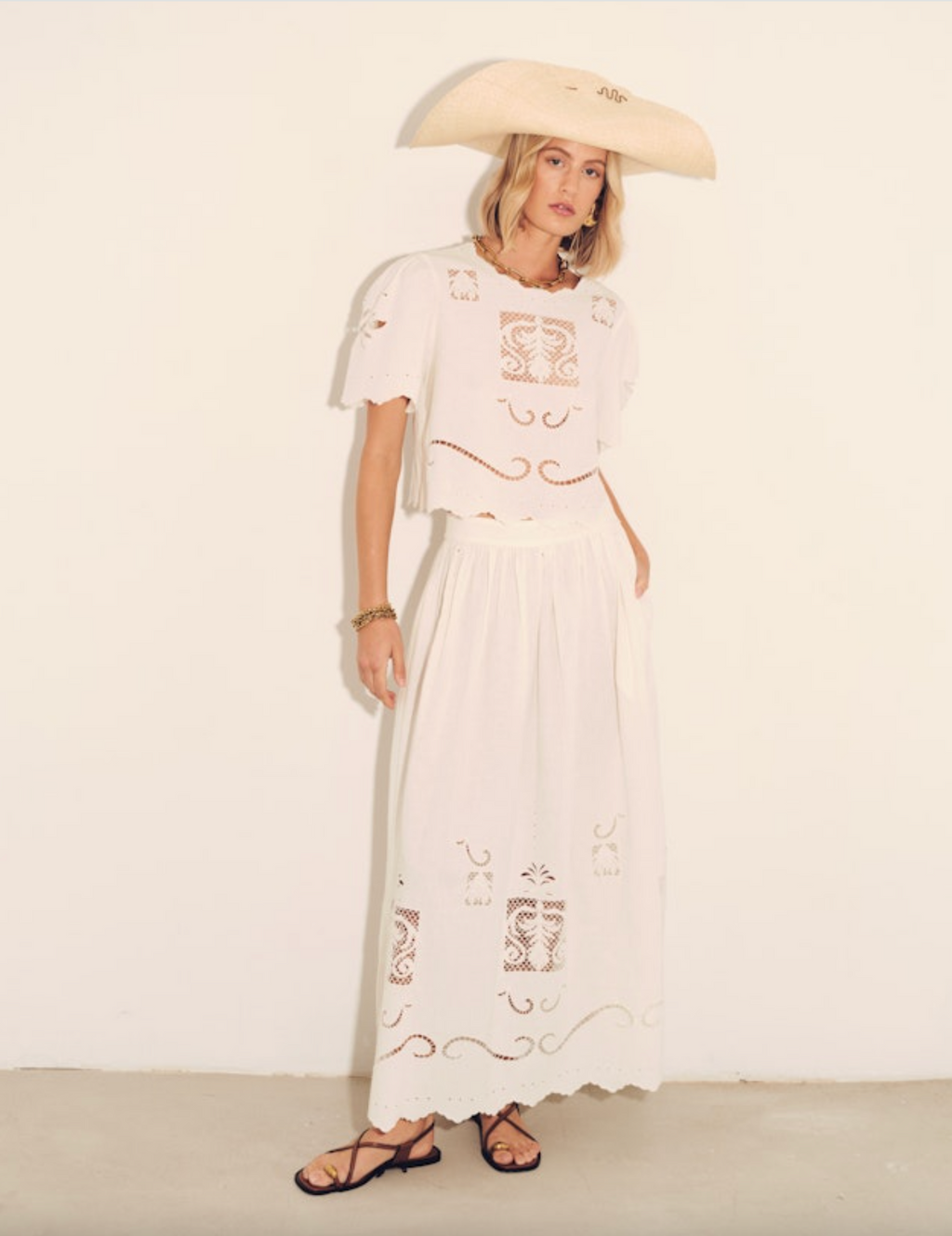 Lela Top- Ivory