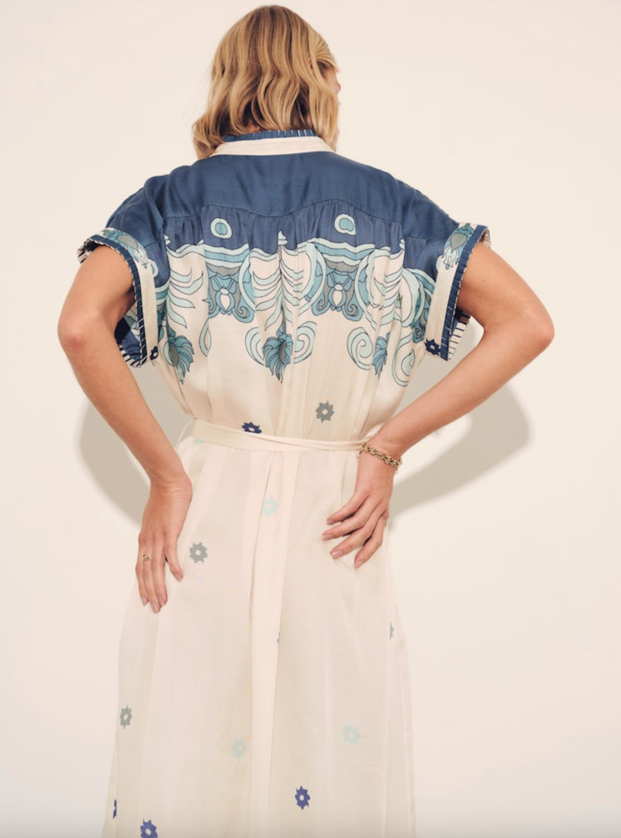 Valerie Kaftan- Tiles Cream
