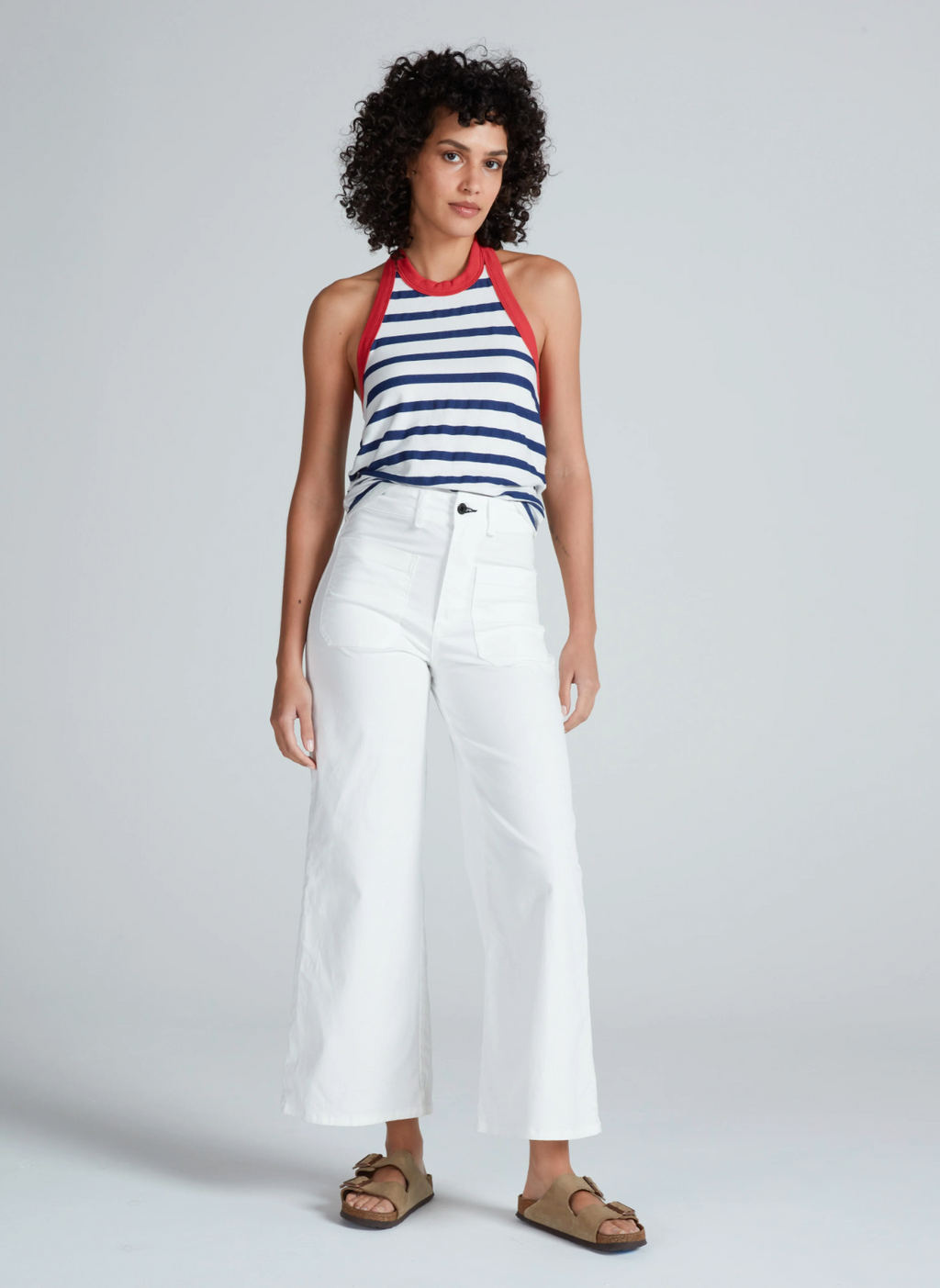 Cropped Sailor in Twill