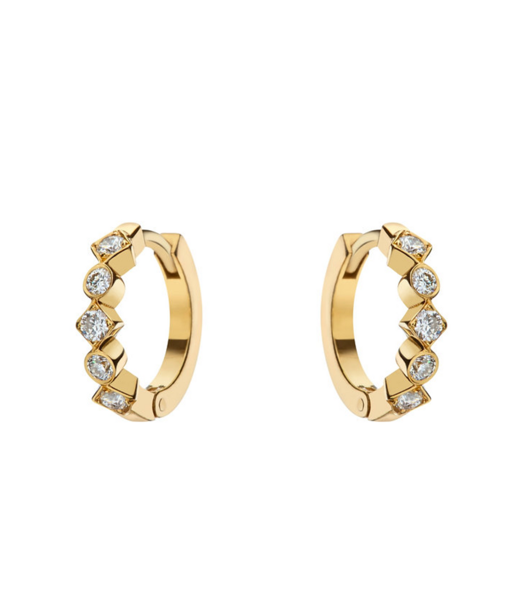 Pattern Hoop Earrings