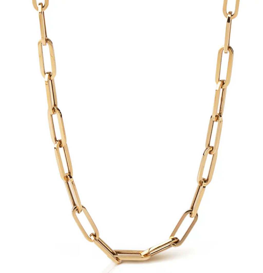 14K Gold Link Chain Necklace