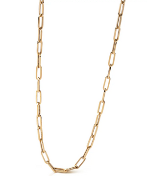 14K Gold Link Chain Necklace