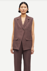 Sathena Vest in French Roast