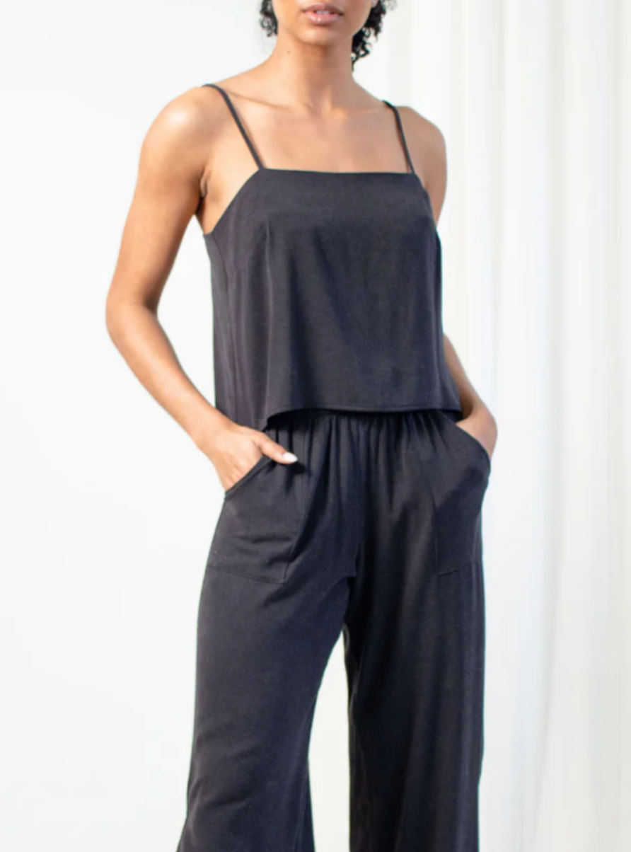 Take it Easy Tank in Black