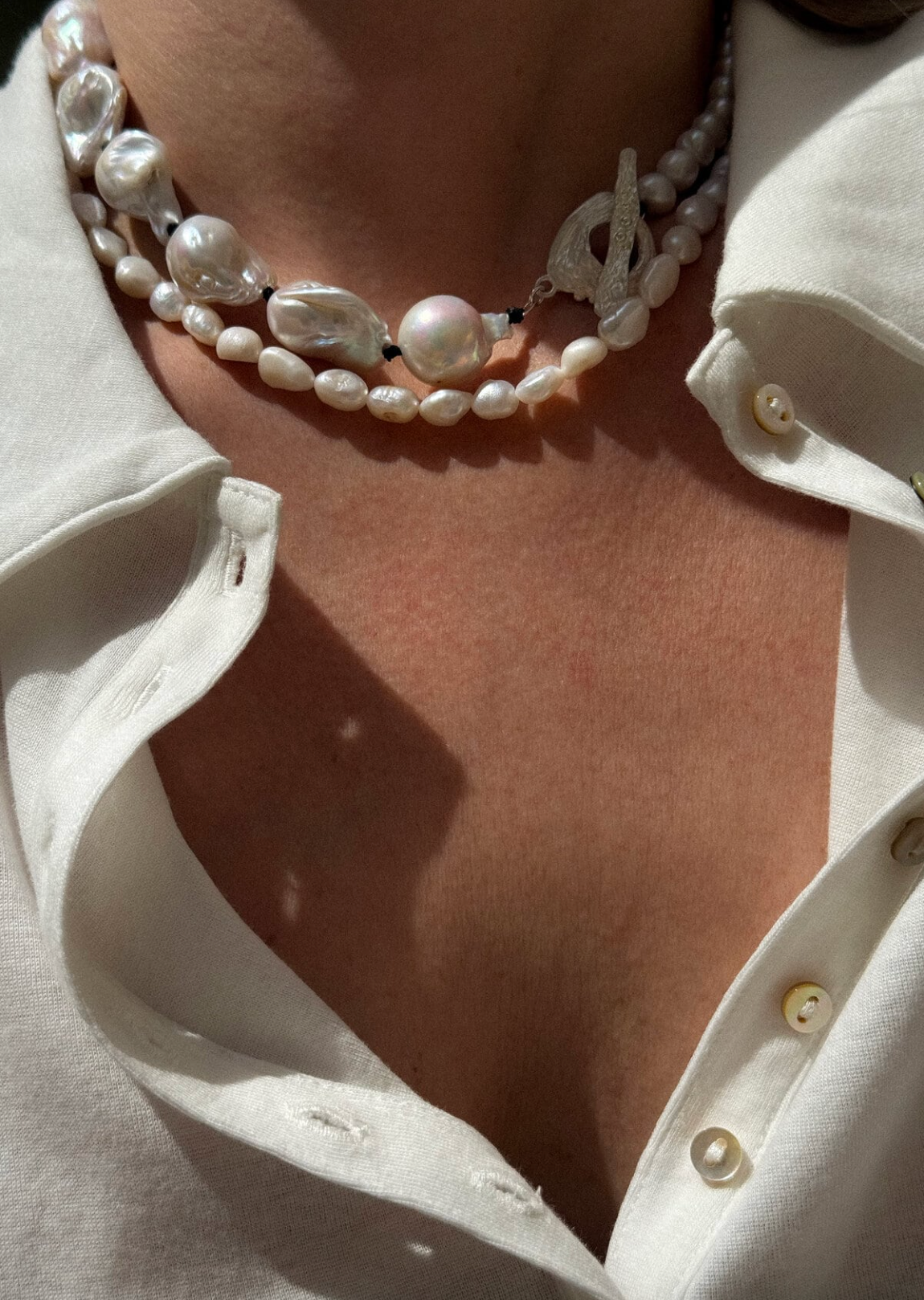 Baroque Dalmatian Necklace