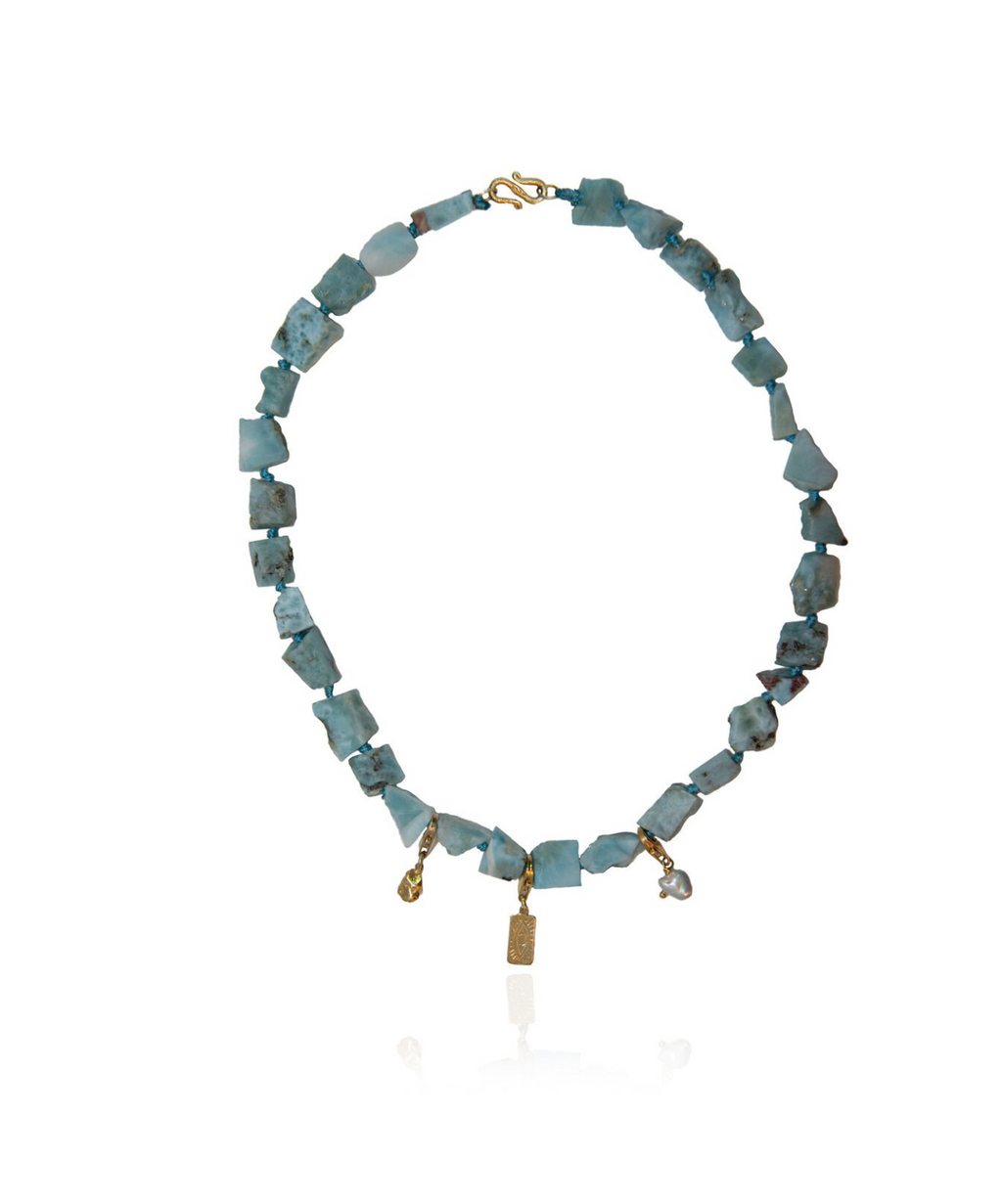 Lanimar Pebble & Charms Necklace